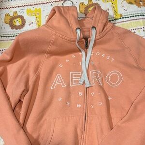 Aeropostale Peach Hoodie Jacket